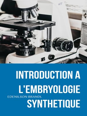 cover image of Introduction a L'Embryologie Synthetique